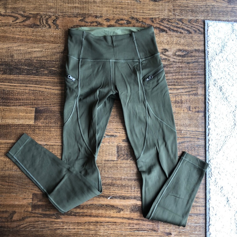 Lululemon First Mile Tech thermal leggings